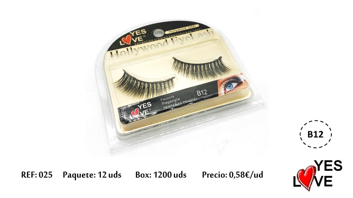 HOLLYWOOD FALSE EYELASHES