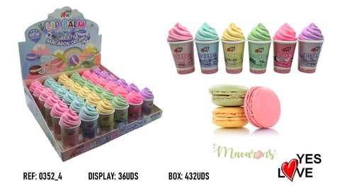 Macarons Ice Cream Lip Balm