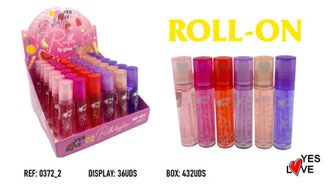 LIP GLOSS ROLL ON FRUTAS