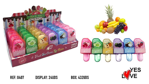 Ice Cream Fruit Lip Balm