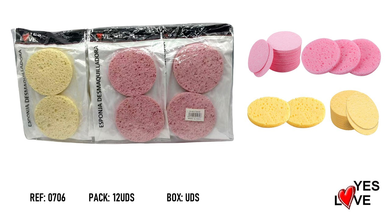 DOUBLE MAKEUP REMOVER SPONGE