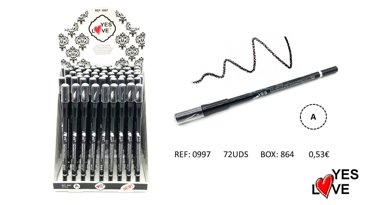 PENCIL WITH SHARPENER