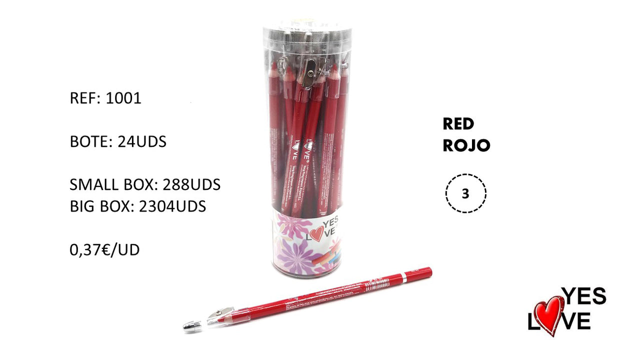 LÁPIZ CON SACAPUNTAS