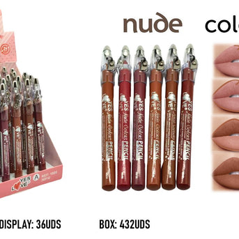 Creamy Pencil Sharpener in Nude Lip Colors