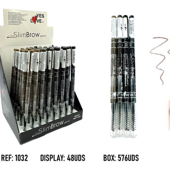 AUTOMATIC EYEBROW PENCIL FOR EYES AND LIPS