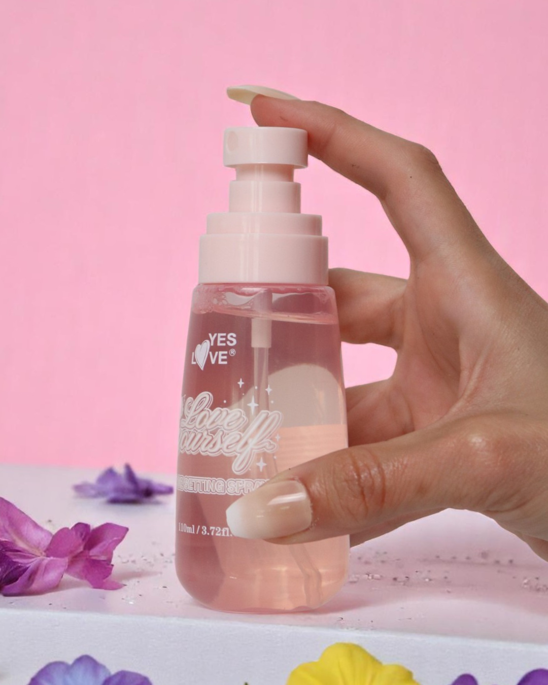 SPRAY FIJADOR DE MAQUILLAJE ROSAS