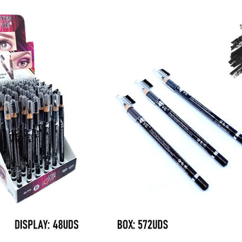 LAPIZ CEJAS + CEPILLO