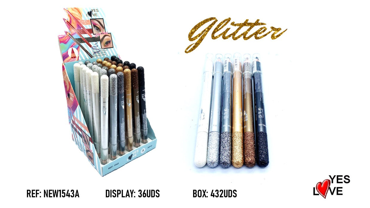 LÁPIZ BRILLO PURPURINA