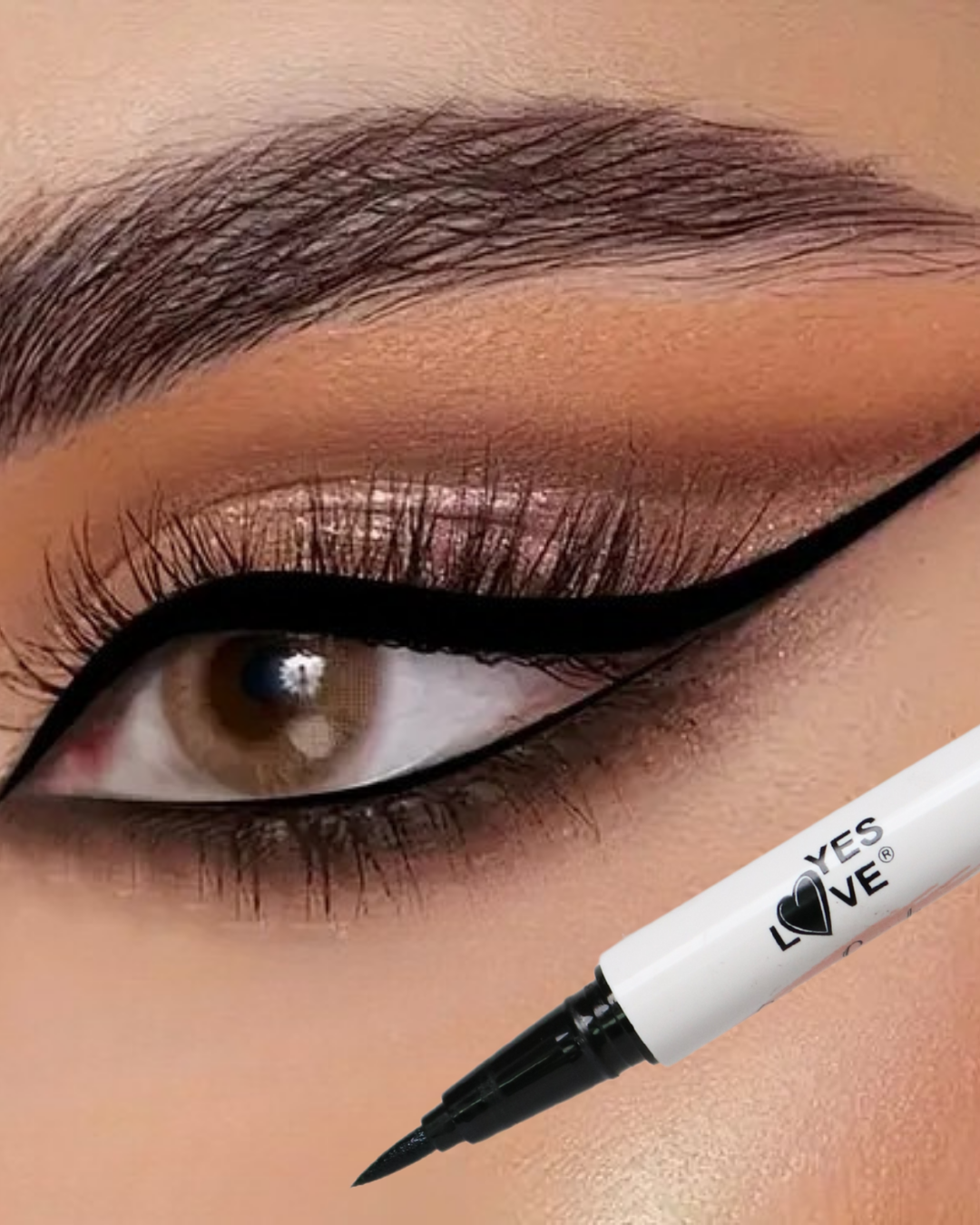 DELINEADOR DE OJOS DOBLE USO EYELINER Y PEGAMENTO MAGNETICO PARA PESTAÑAS