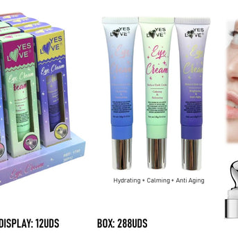 CREMA CONTORNO DE OJOS 3 DIFERENTES UTILIDADES