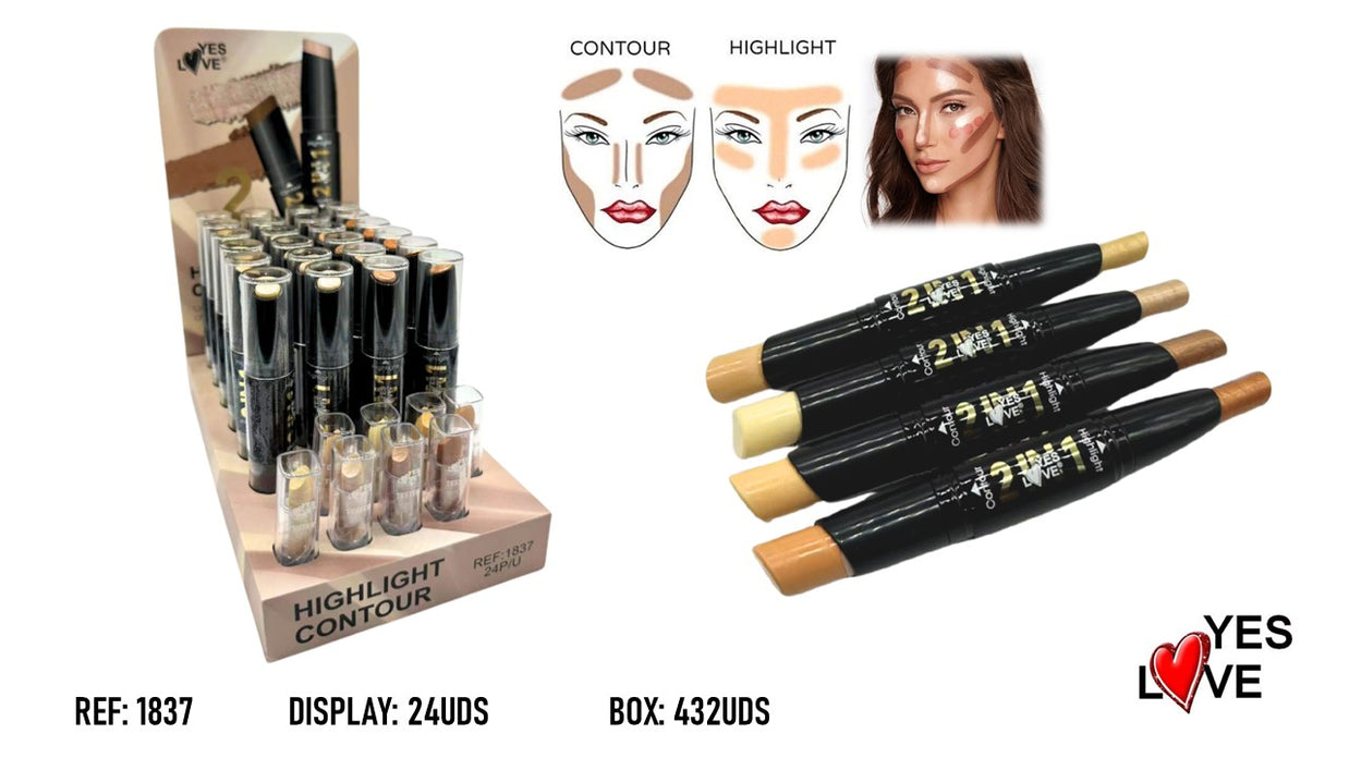 CONTORING FACIAL CORRECTOR ILUMINADOR