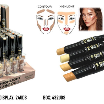 CONTORING FACIAL CORRECTOR ILUMINADOR