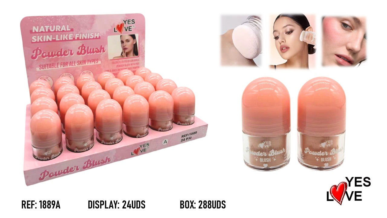 COLORETE EN POLVO CON BORLA