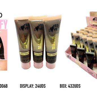 MAQUILLAJE FLUIDO PINK ROSA