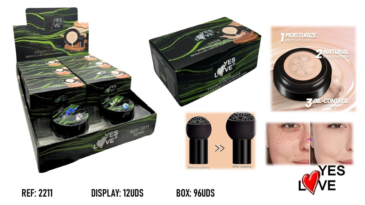 CUSHION EXQUISITE FLAWLESS CC CREAM MAKEUP