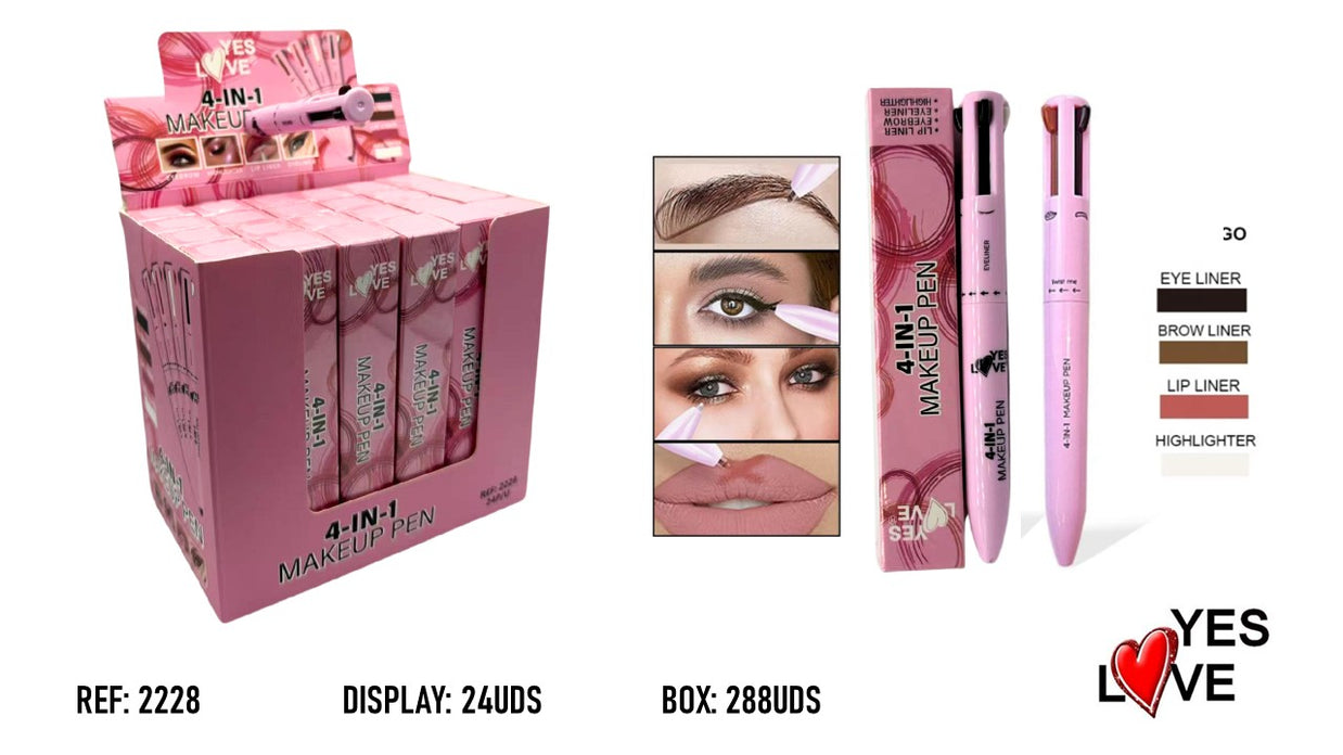 MAKE UP PEN 2 IN 1 EYEBROWS, EYELINER, EYESHADOW