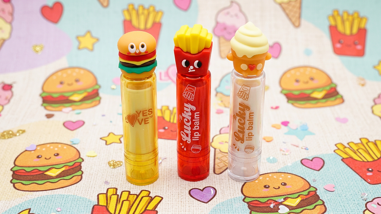BALSAMO LABIAL FORMATO FLAVOUR BURGERS FRIES ICE