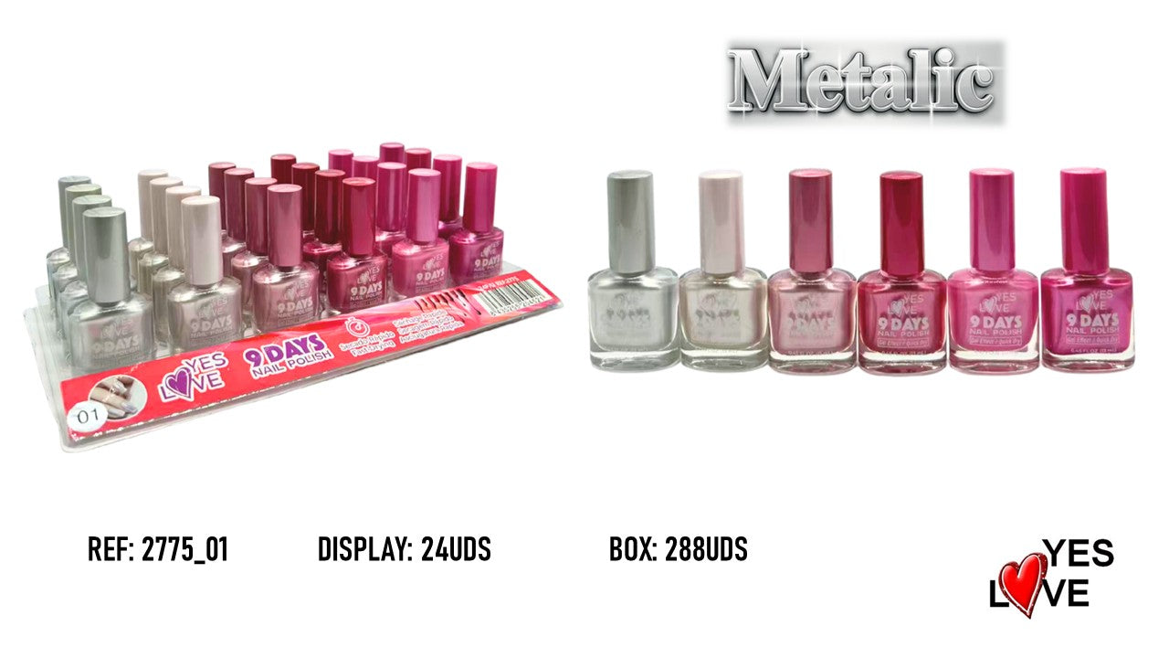 ESMALTE DE UÑAS 9 DIAS REF: 2775_01