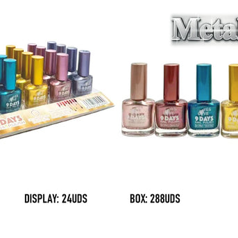 ESMALTE DE UÑAS 9 DIAS REF: 2775_02