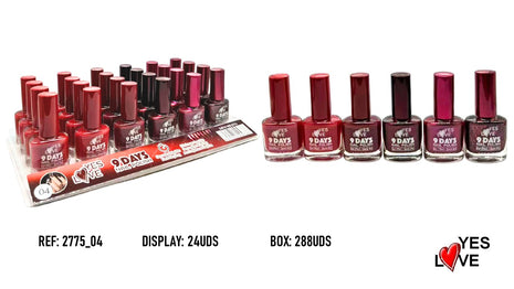 ESMALTE DE UÑAS 9 DIAS REF: 2775_04