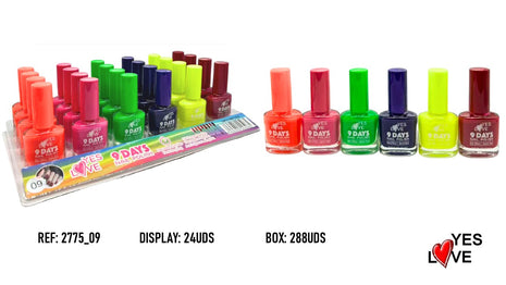 ESMALTE DE UÑAS 9 DIAS REF: 2775_09