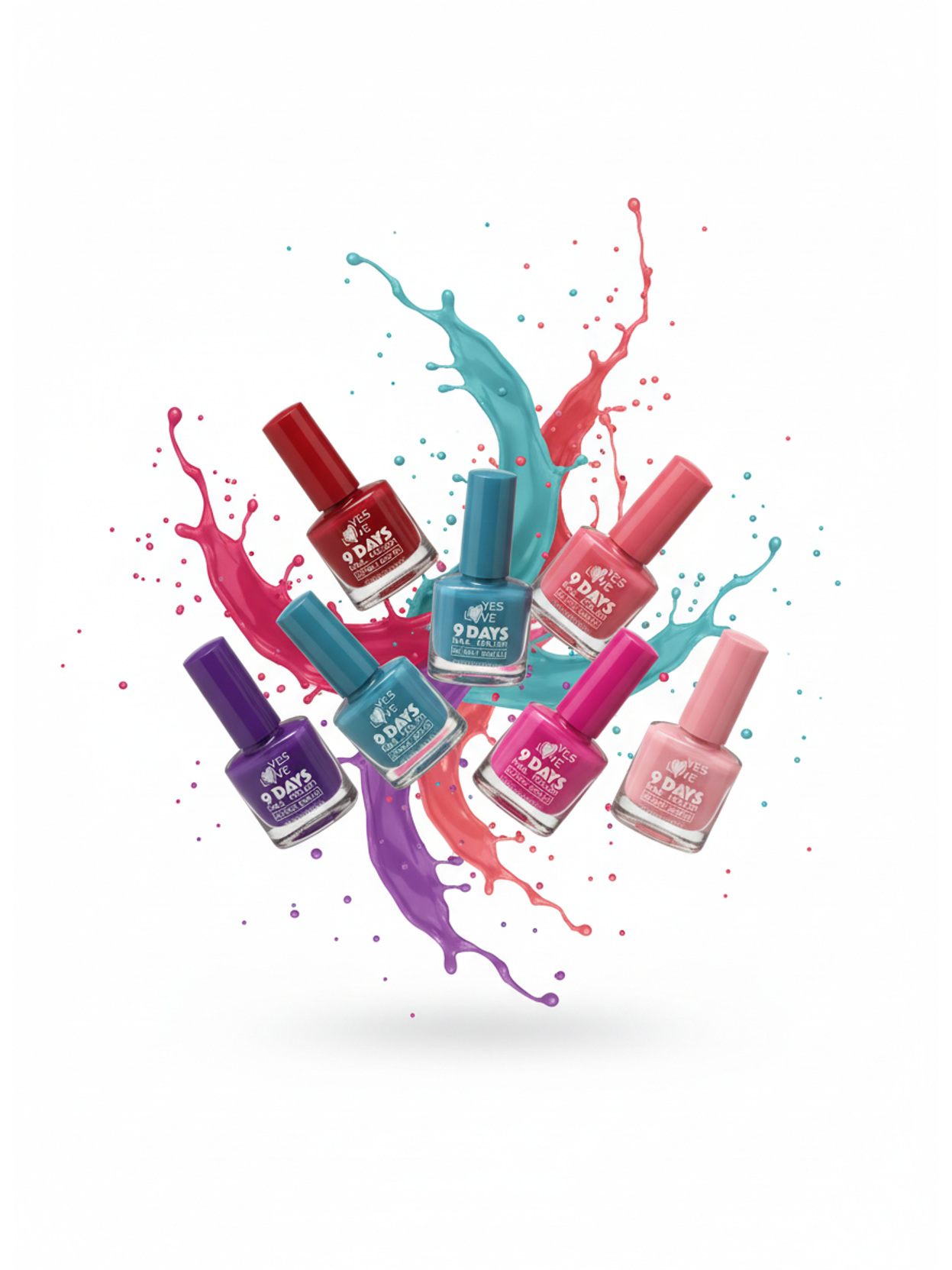 ESMALTE DE UÑAS 9 DIAS REF:2775_10