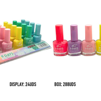 ESMALTE DE UÑAS 9 DIAS REF: 2775_12
