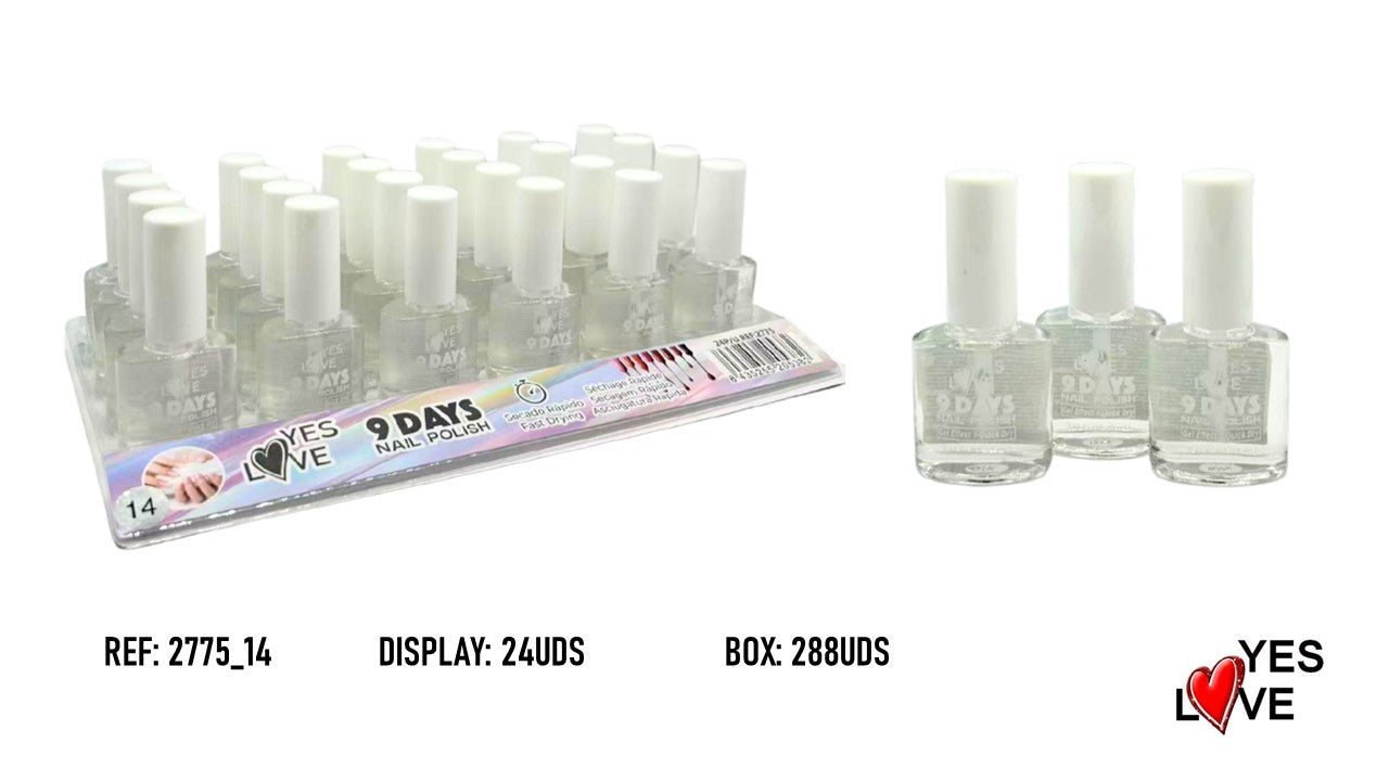 ESMALTE DE UÑAS 9 DIAS BASE COAT REF: 2775_14