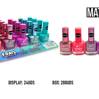 ESMALTE DE UÑAS 9 DIAS MATTE REF: 2775_18