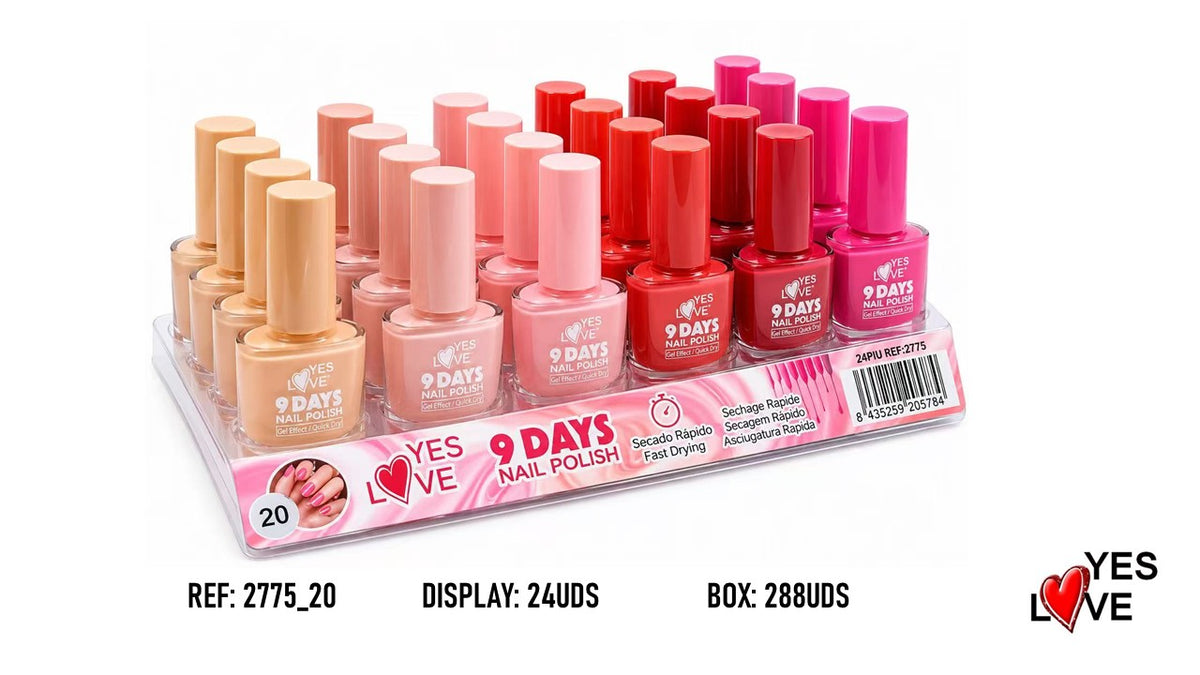 ESMALTE DE UÑAS 9 DIAS REF: 2775_20