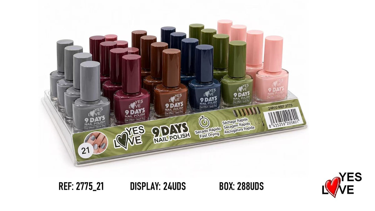 ESMALTE DE UÑAS 9 DIAS REF: 2775_21