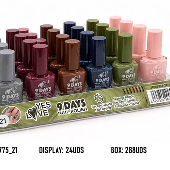 ESMALTE DE UÑAS 9 DIAS REF: 2775_21