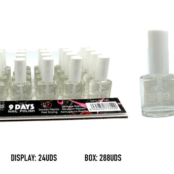 ESMALTE DE UÑAS 9 DIAS COLOR