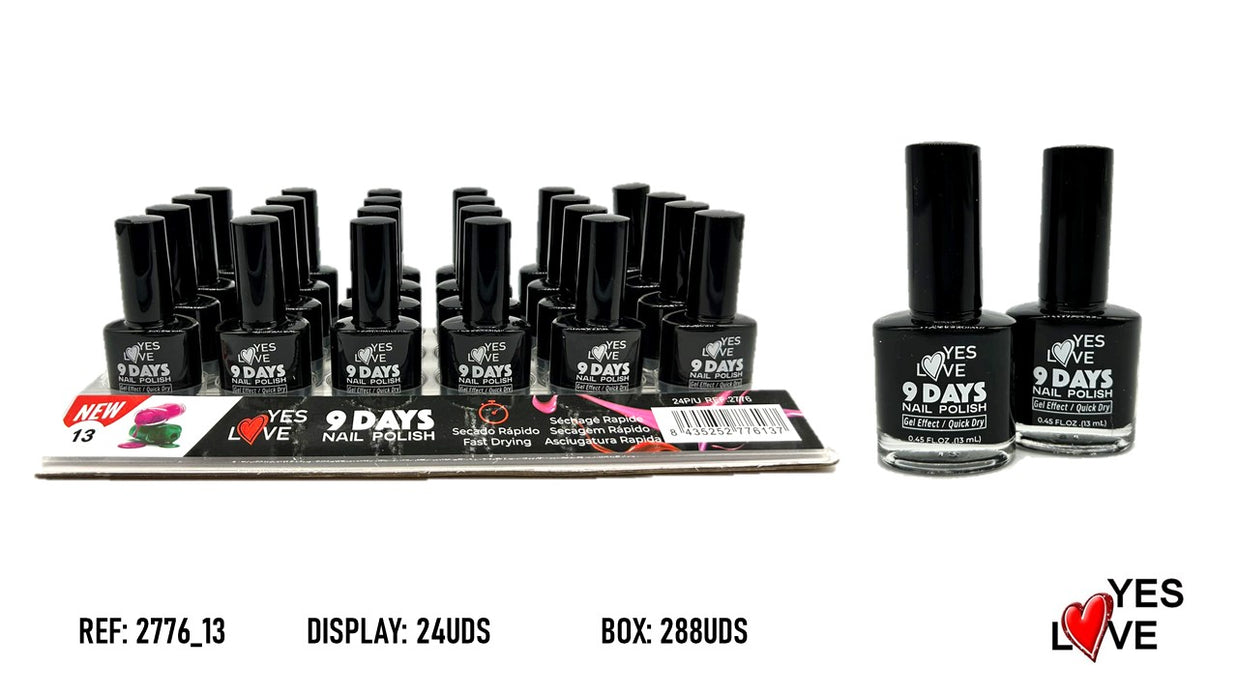 ESMALTE DE UÑAS 9 DIAS COLOR