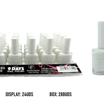 ESMALTE DE UÑAS 9 DIAS COLOR