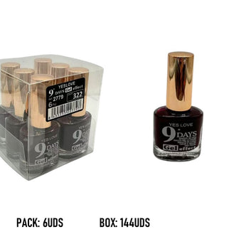 9-DAY NAIL POLISHES 6 UNITS