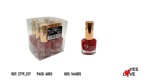ESMALTES 9 DIAS 6UDS