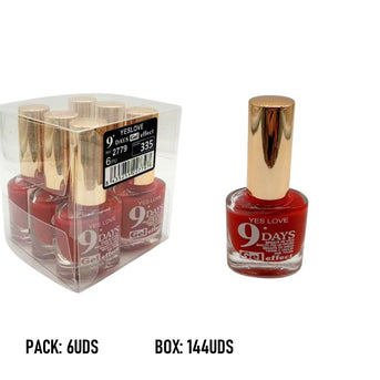 9-DAY NAIL POLISHES 6 UNITS