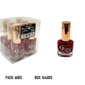 9-DAY NAIL POLISHES 6 UNITS