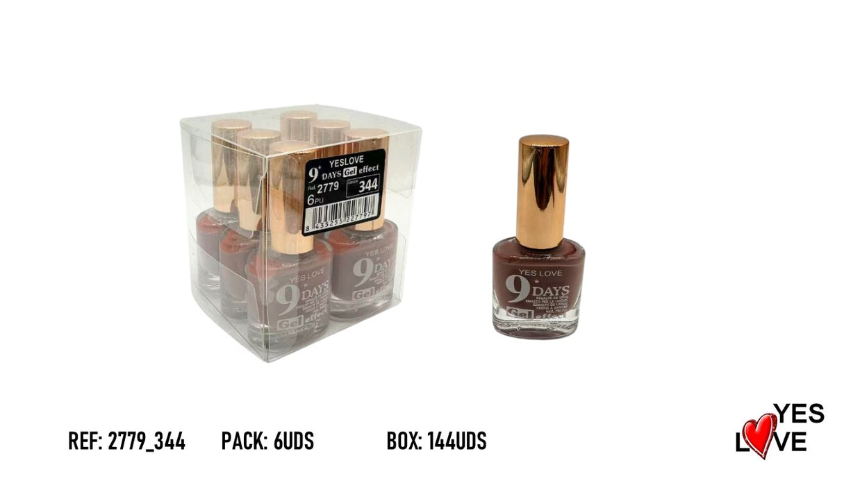 9-DAY NAIL POLISHES 6 UNITS