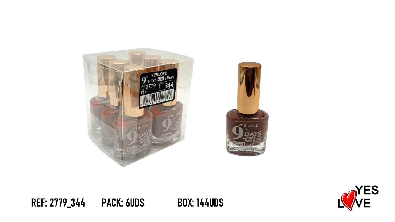 9-DAY NAIL POLISHES 6 UNITS