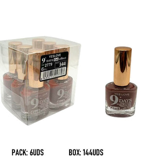 9-DAY NAIL POLISHES 6 UNITS