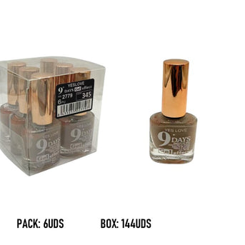 9-DAY NAIL POLISHES 6 UNITS