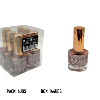 9天指甲油 6片装