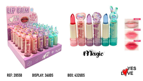 LABIAL MÁGICO CAMBIA COLOR SEGÚN PH REF:2855B (8435255202916)