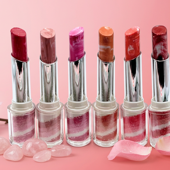BARRA DE LABIOS MARMOLADA 6 COLORS