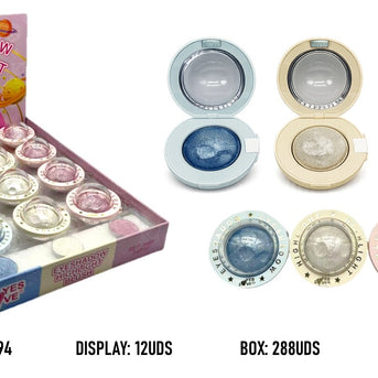 SOMBRA DE OJOS MULTIUSOS 2X1 EN FORMA DE PLANETAS