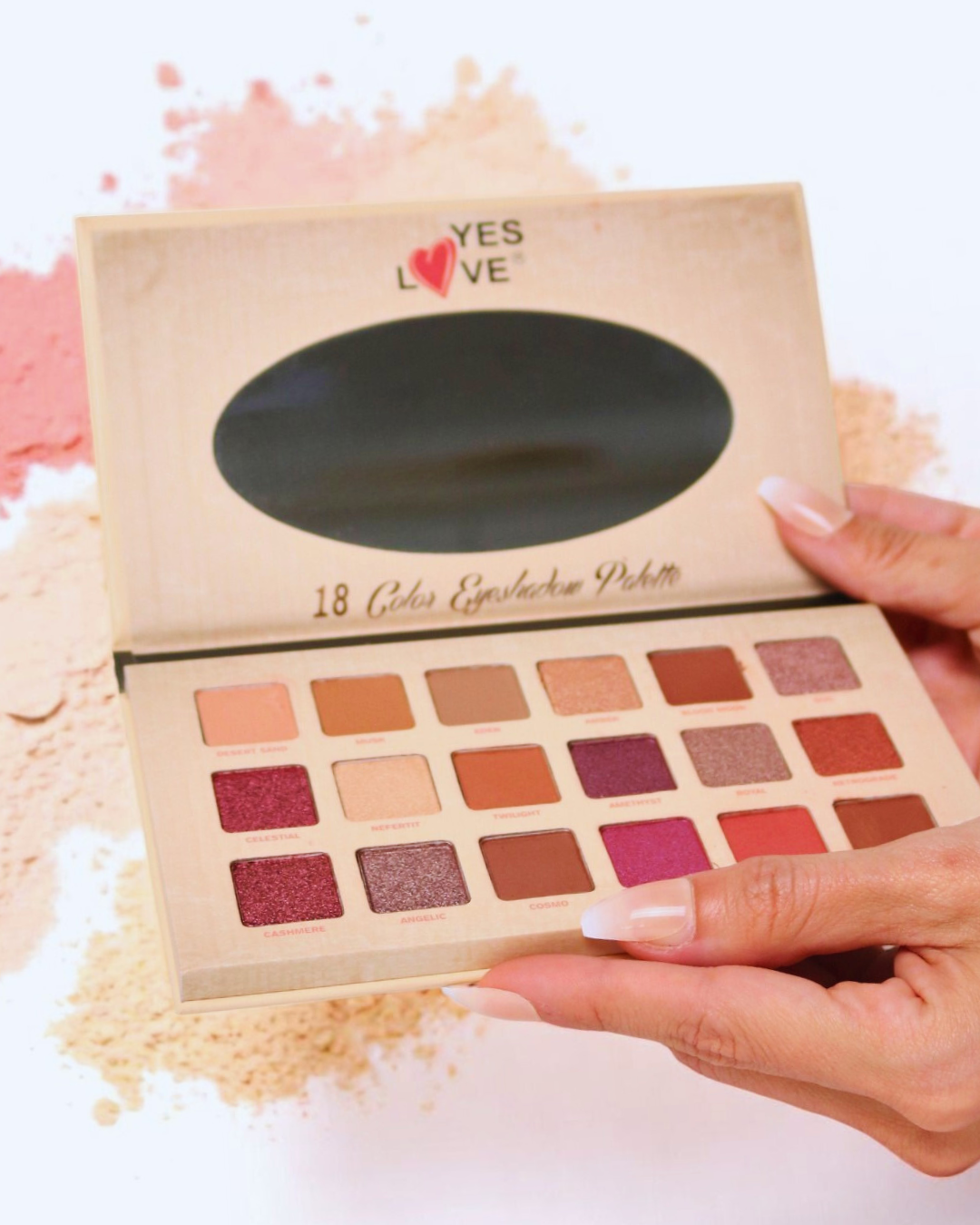 SET PALMERAS SOMBRA DE OJOS