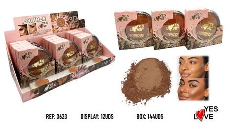 POLVOS DE SOL PACK 12UDS REF:3623