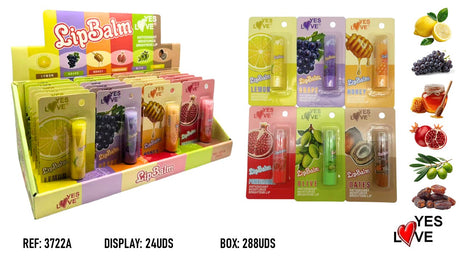 BÁLSAMO LABIAL FRUTAS EN BLISTER REF:3722A